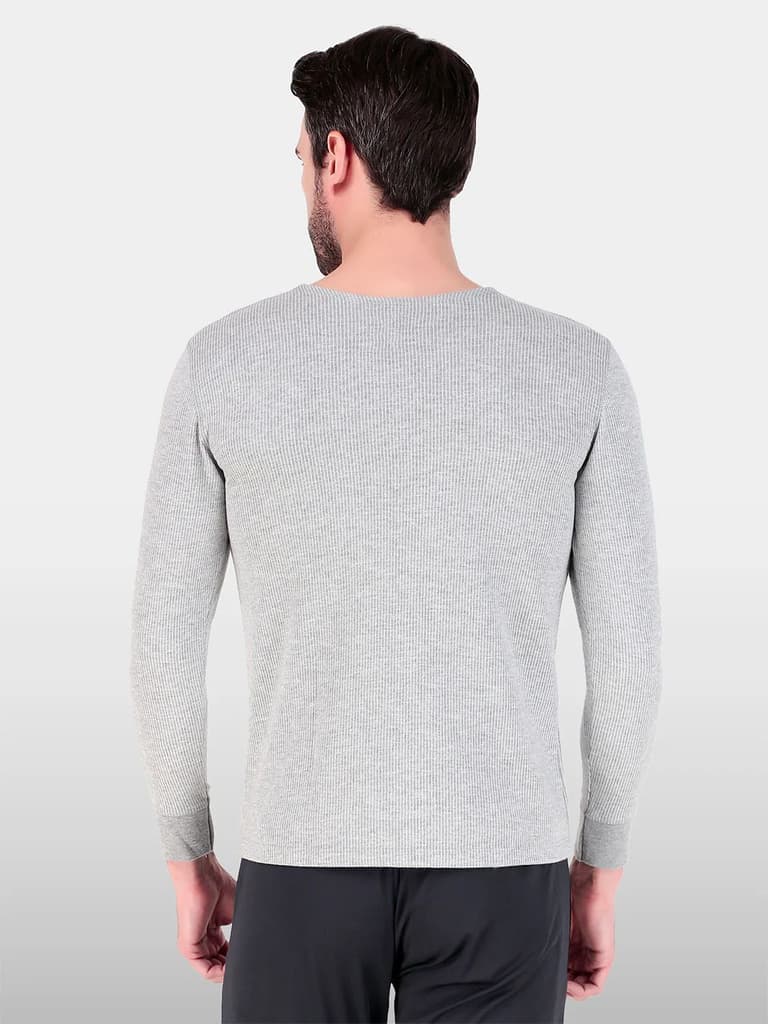 BlazeTech Thermal Vest Full Sleeves | Light Grey — photo 2