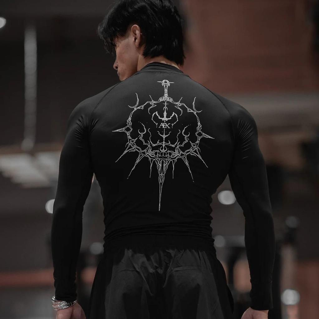 Alx Arc Compression Full Sleeve T-Shirt