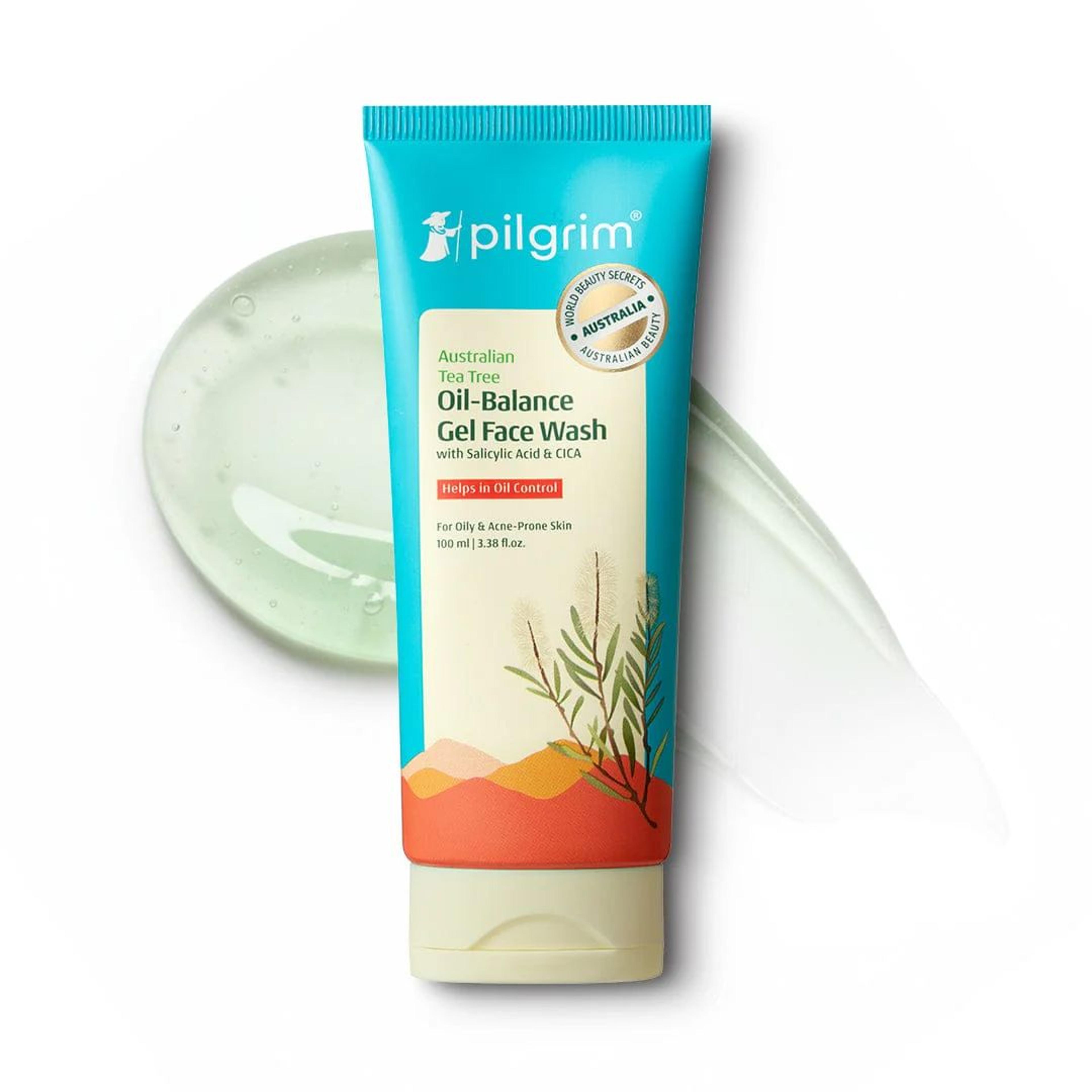 Australian Tea Tree Oil-Balance Gel Face Wash