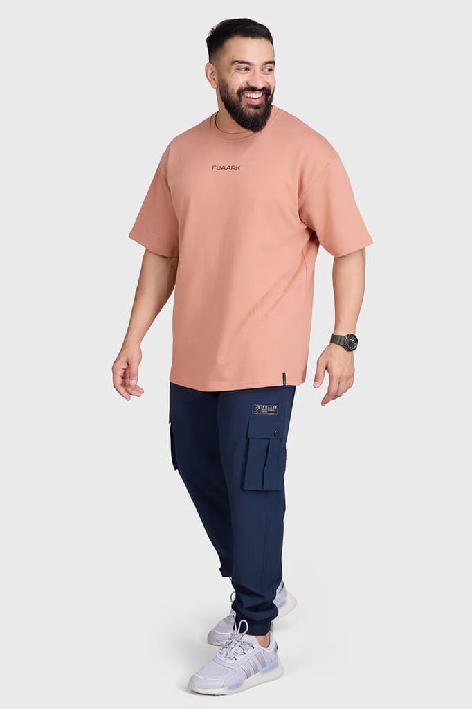 Element Oversized T-shirts Warm Beige — photo 2