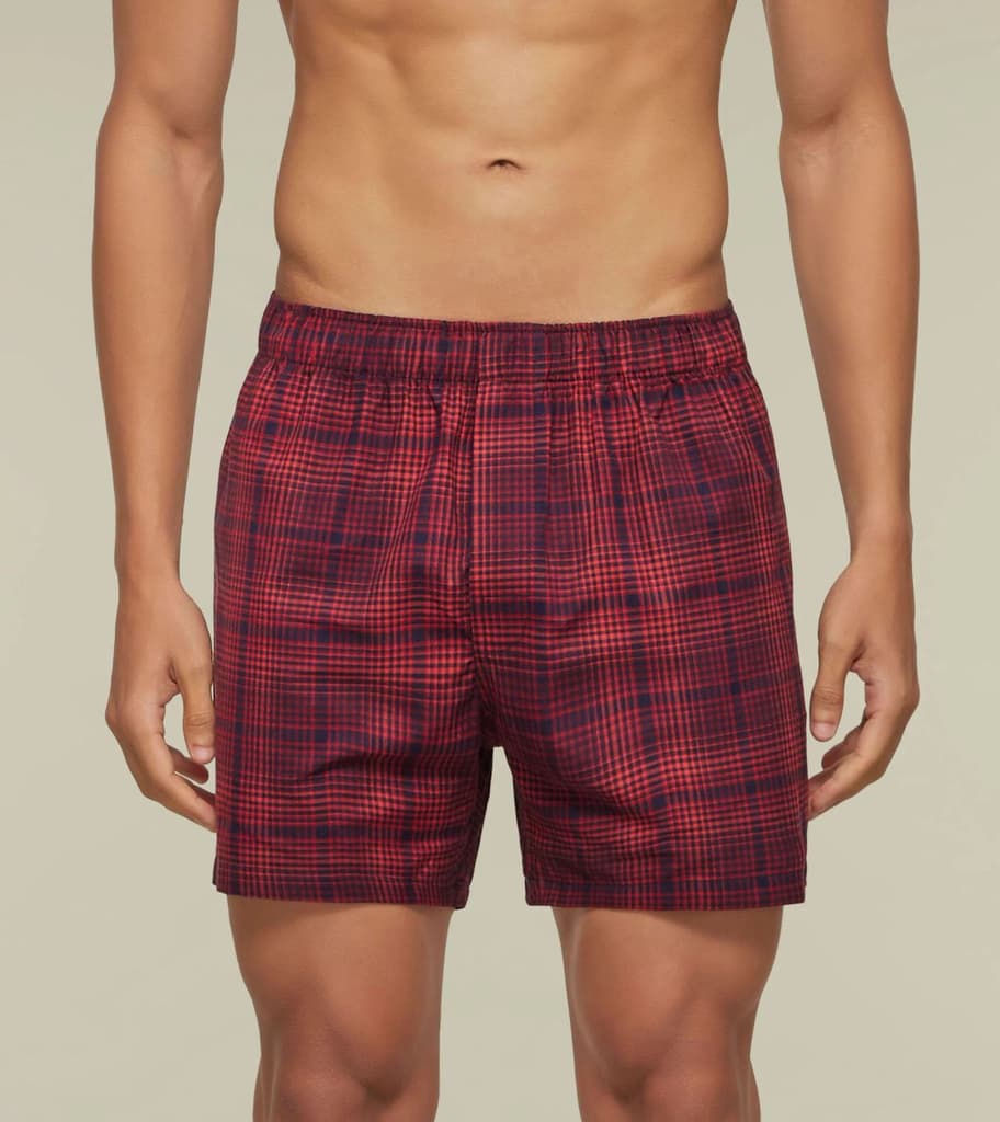 Checkmate Combed Cotton Boxers Oh-So-Brit