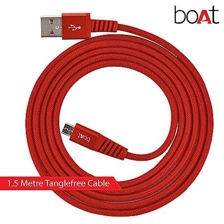 Para-Armour Type-C Cable 1.5M | Type-C Cable for Mobile Phones, Durable Nylon Braiding, 1.5 Meter length, 10000+ bends lifespan — photo 8