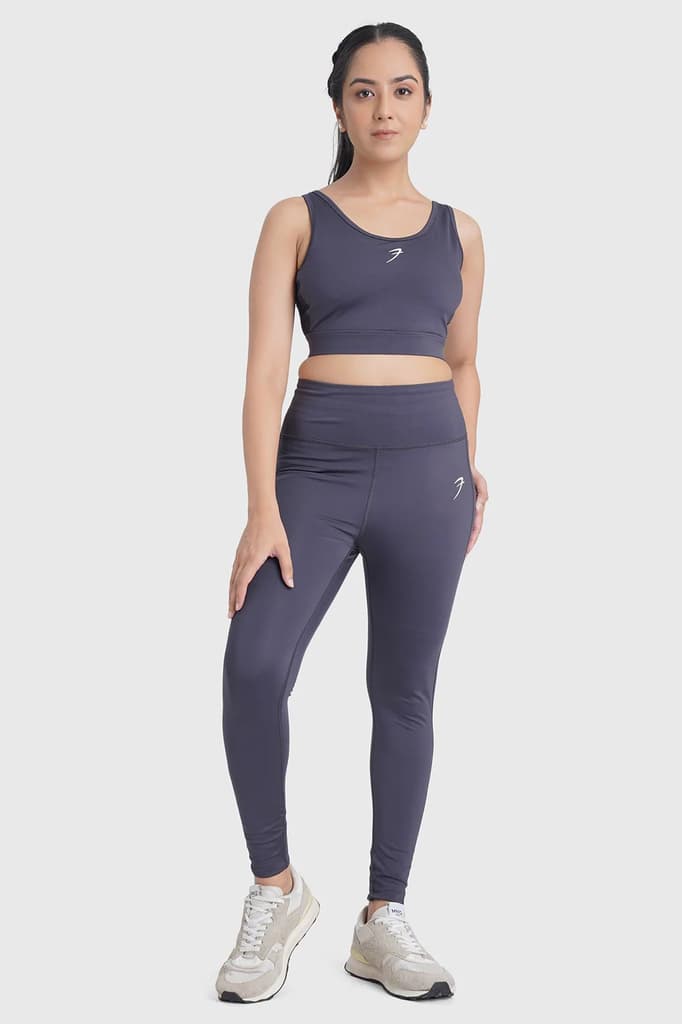 Active Full Support Sports Bra Coal — photo 4