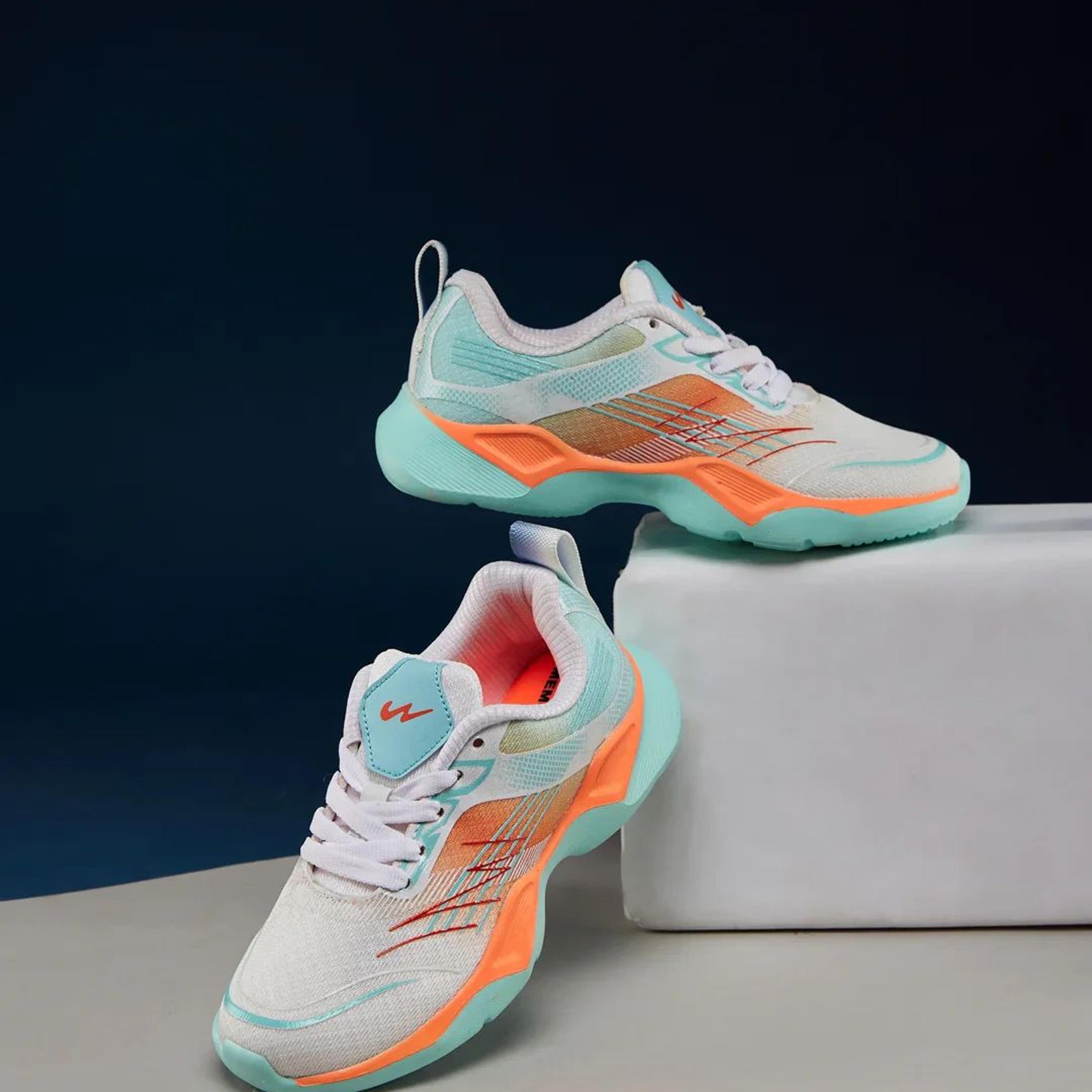 KAPE KIDS White Kids Running Shoes