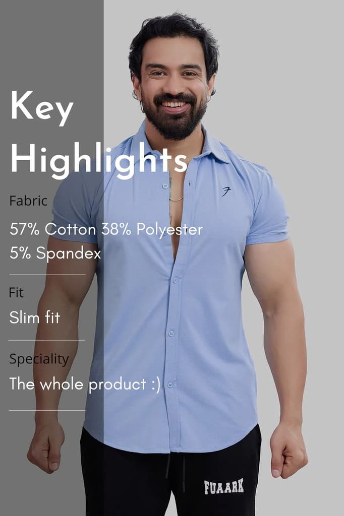 Aero Shirt Sky Blue — photo 8
