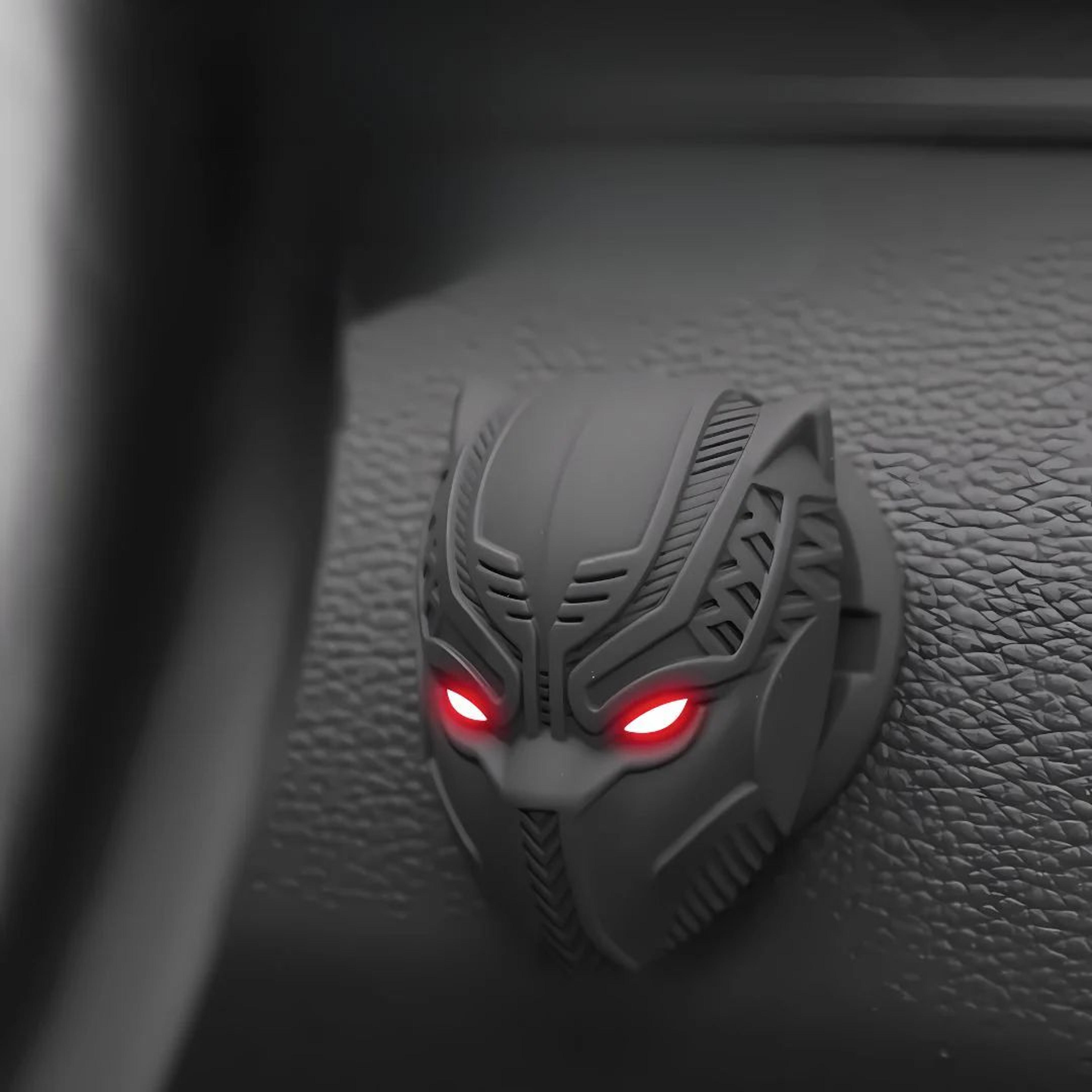 Super Hero Button Cover | Car Engine Start Button 3D