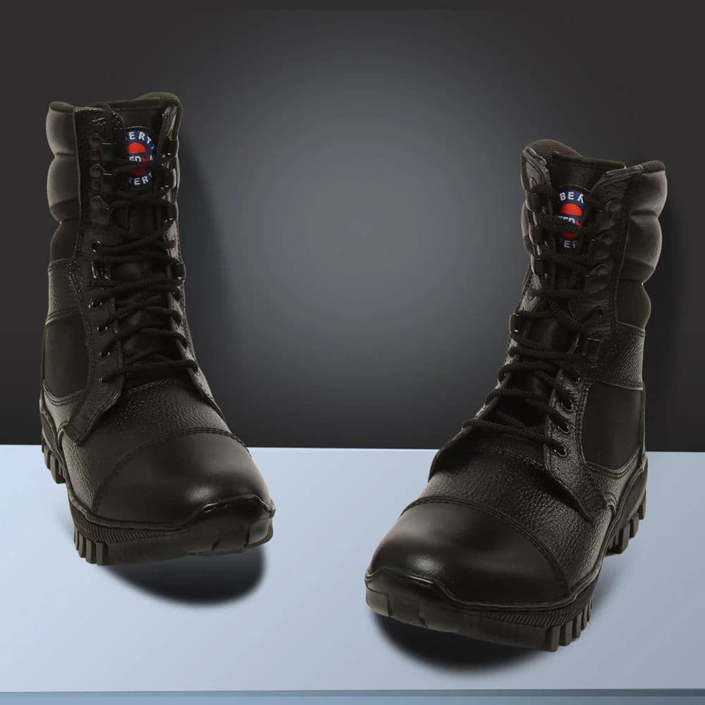 Freedom By Liberty Mens SOLDIER-1 Defence Lacing Black Trekking Boots — photo 2