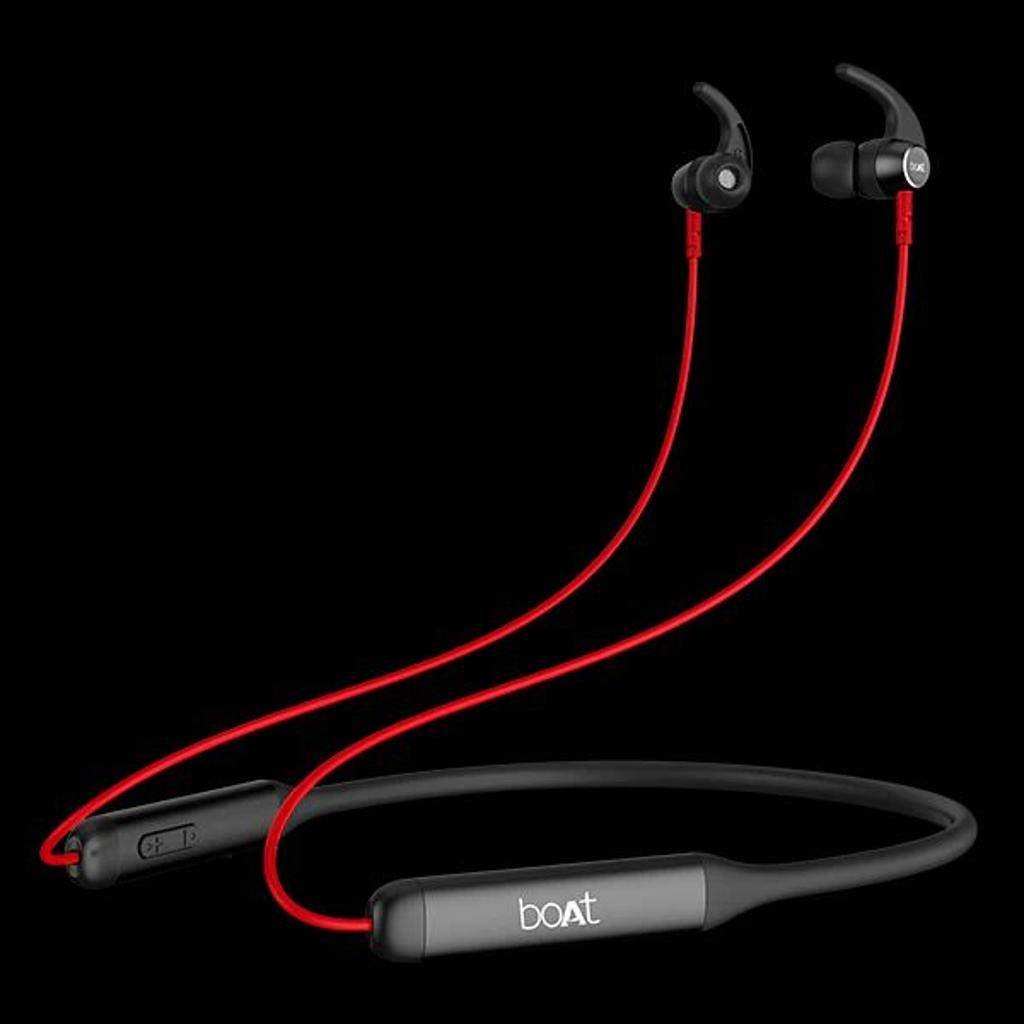 boAt Rockerz 330 | Bluetooth Earphone with Upto 30 Hours Nonstop Audio Bliss, Peerless Metallic Control Panel