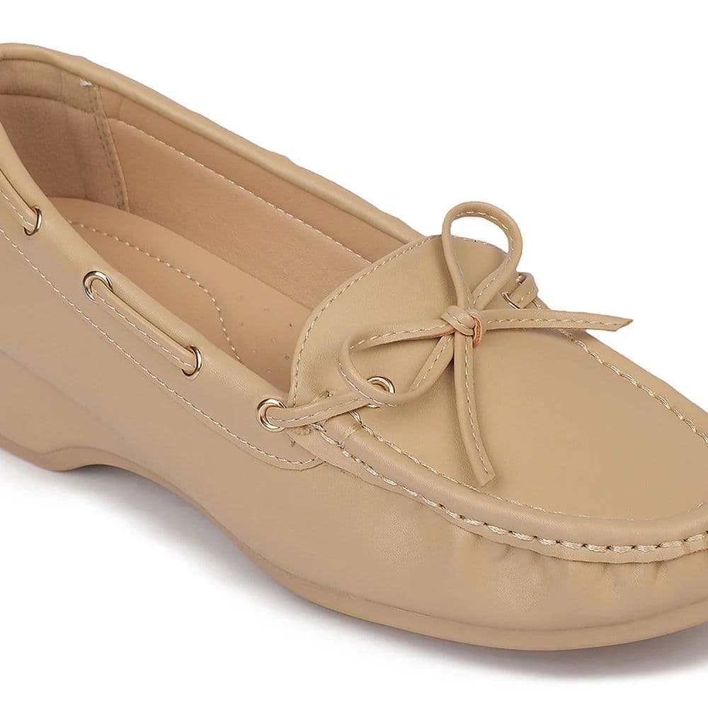 Healers ZQ-FDBL-14 Beige Casual Bellies Shoes for women By Liberty — photo 5