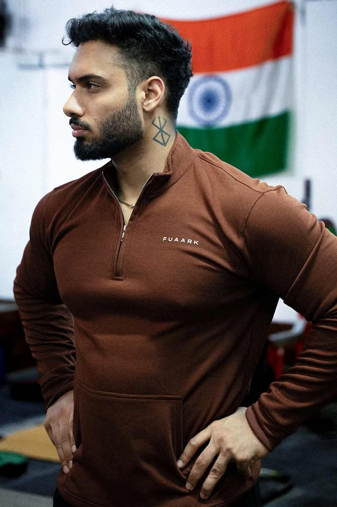 Eclipse Pullover Brown — S