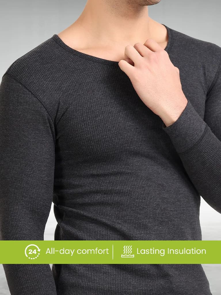BlazeTech Thermal Set Full Sleeves | Dark Grey — photo 4