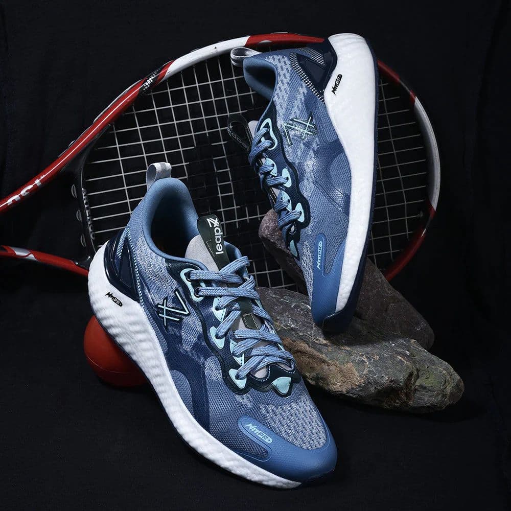 Leap7x By Liberty Men TORNADO-1 S.Blue Sports Lacing Shoes — photo 4