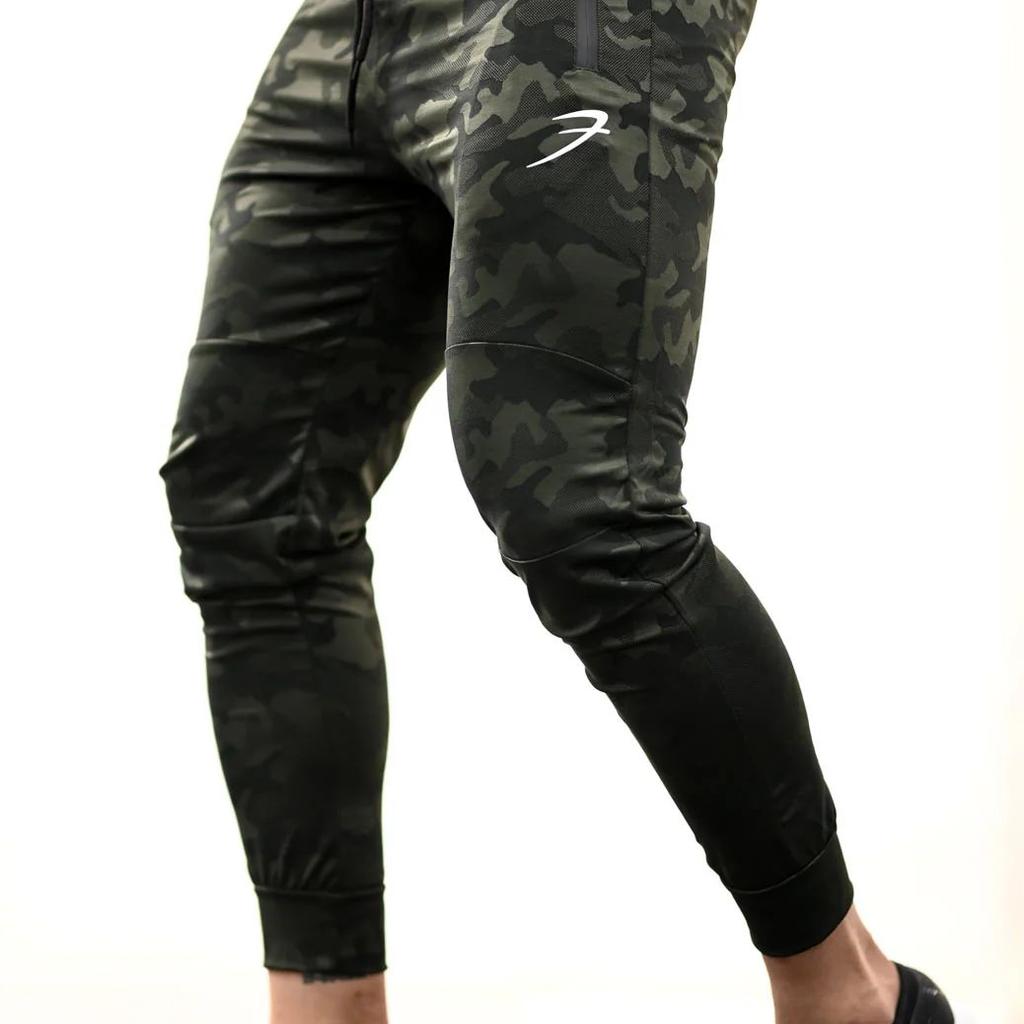 Camo Joggers Green