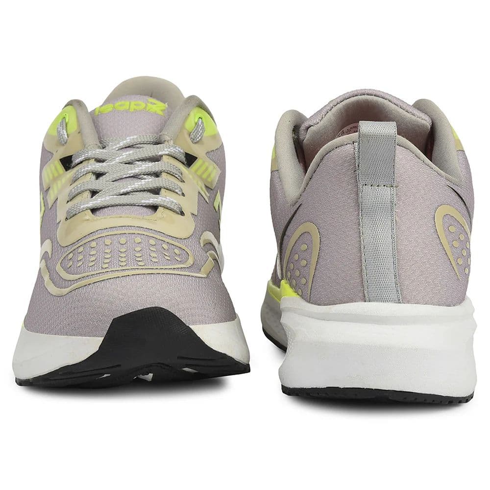 Leap7x Light Grey Sports Lacing Running Shoes For Men GHD-29 By Liberty — photo 6
