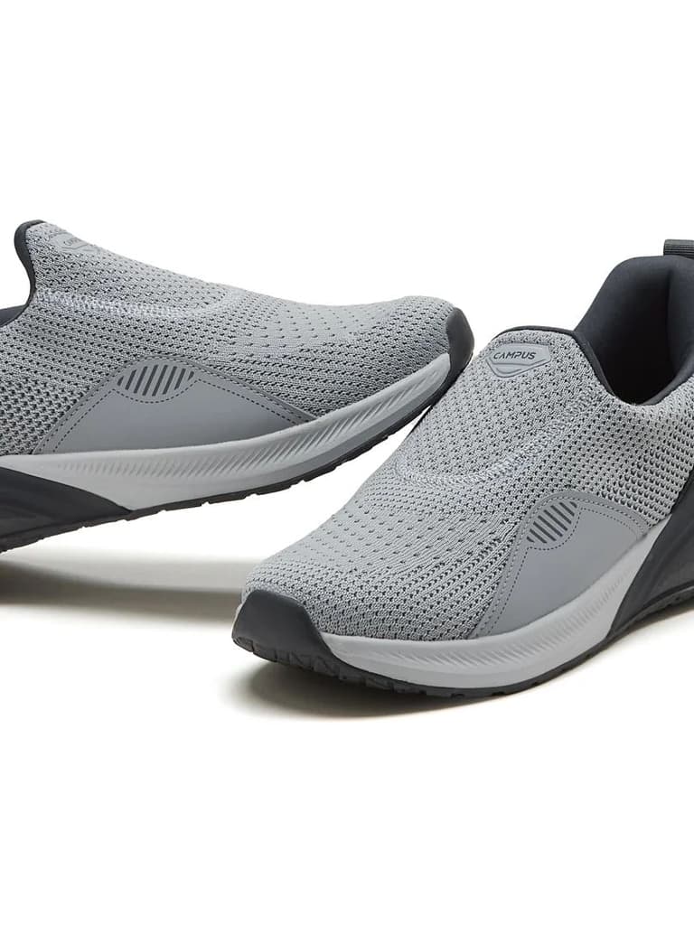 CROWD Grey Men's Walking Shoes — photo 7