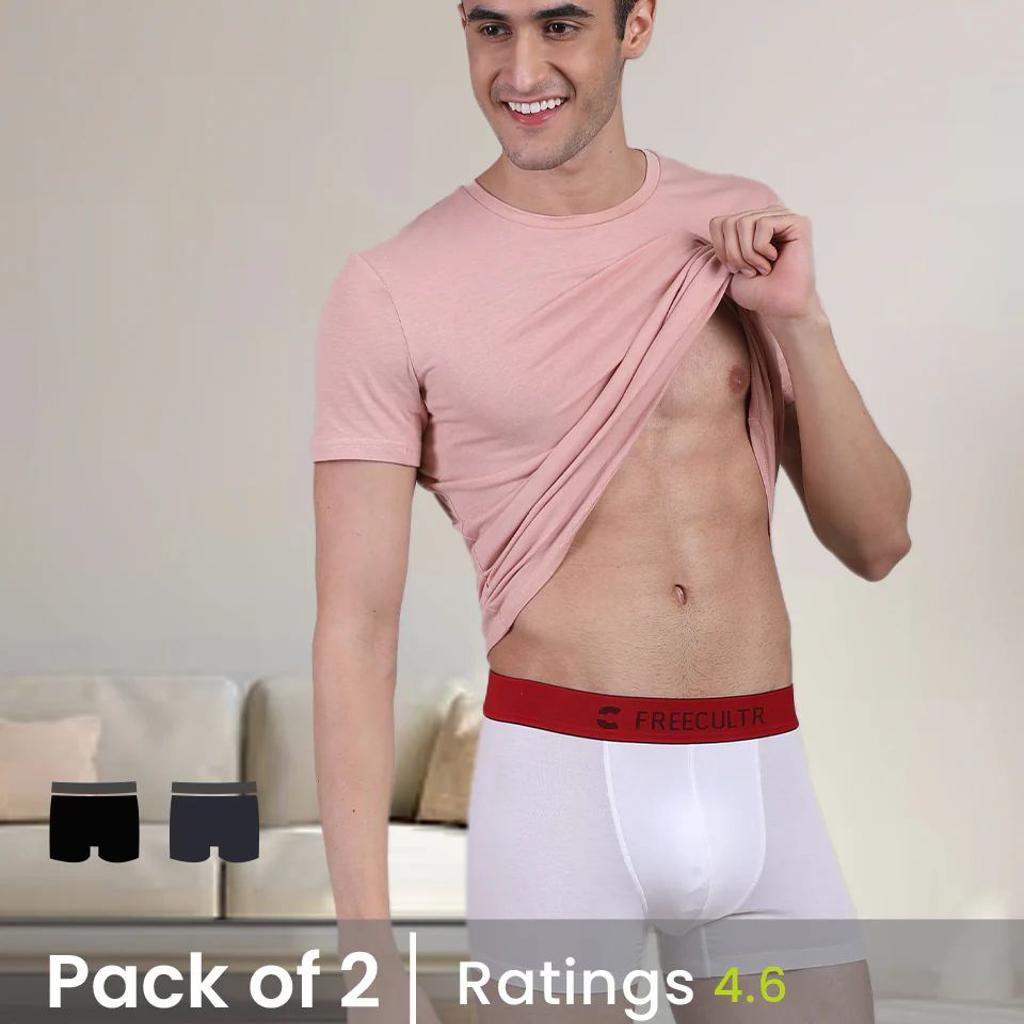 Luxury Limited Edition - Men's Anti-Bacterial Micro Modal Trunk (Pack of 2)