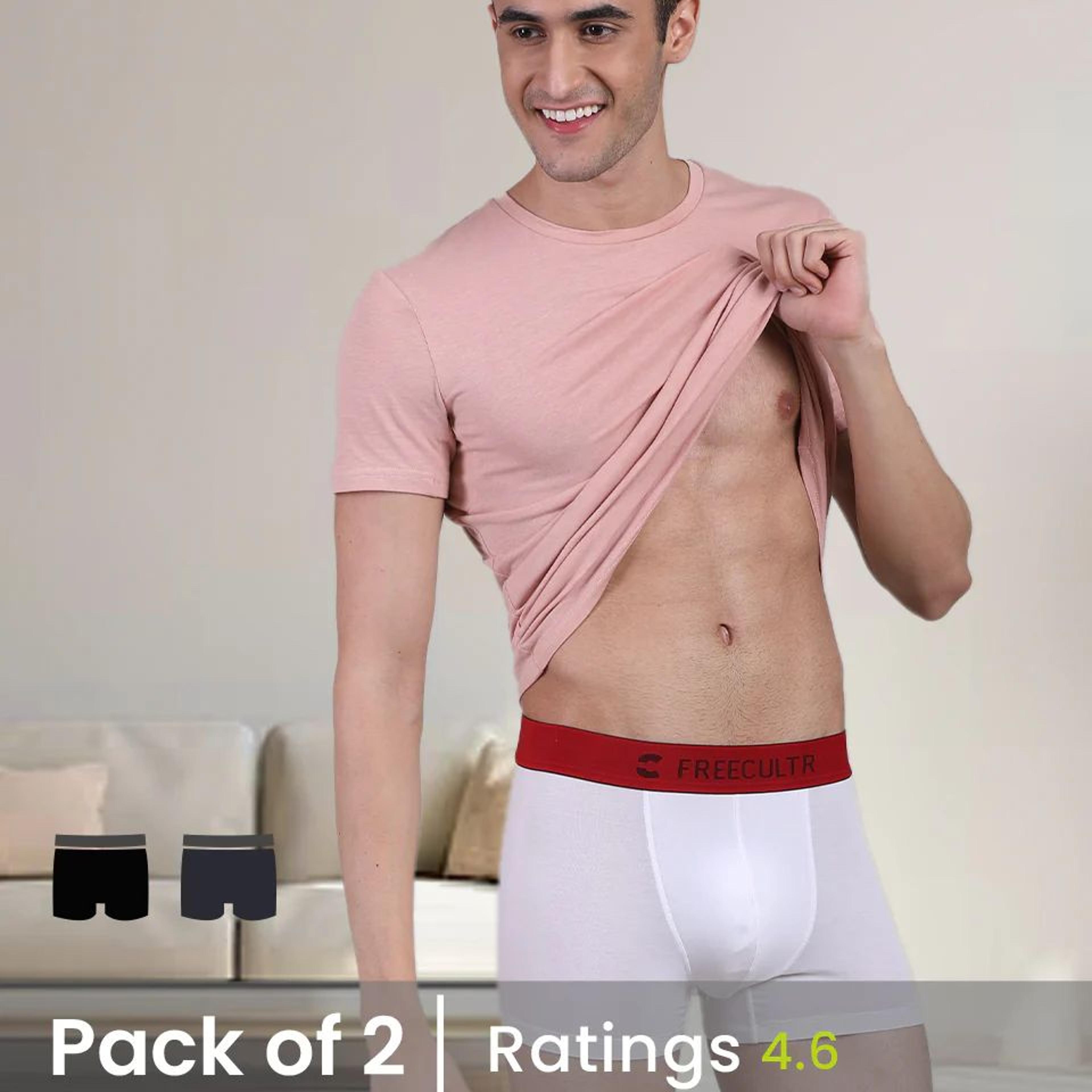 Luxury Limited Edition - Men's Anti-Bacterial Micro Modal Trunk (Pack of 2)