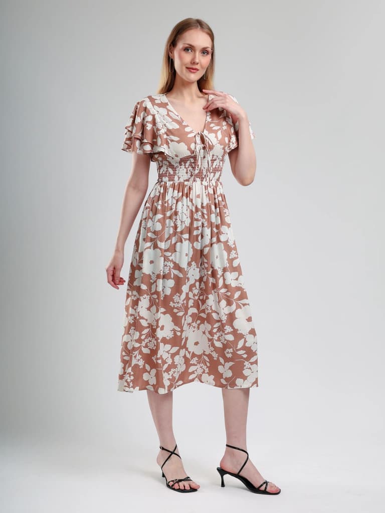 Cory Edge Garden muse dress- Floral printed — photo 4