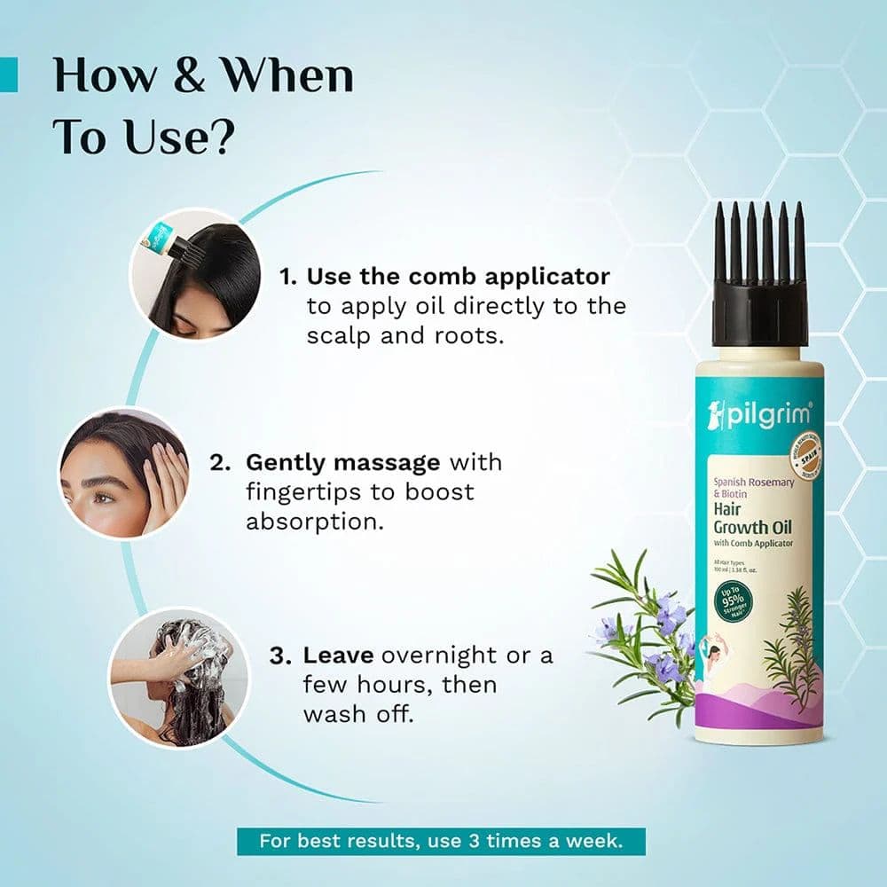 Spanish Rosemary & Biotin Hair Growth Oil
