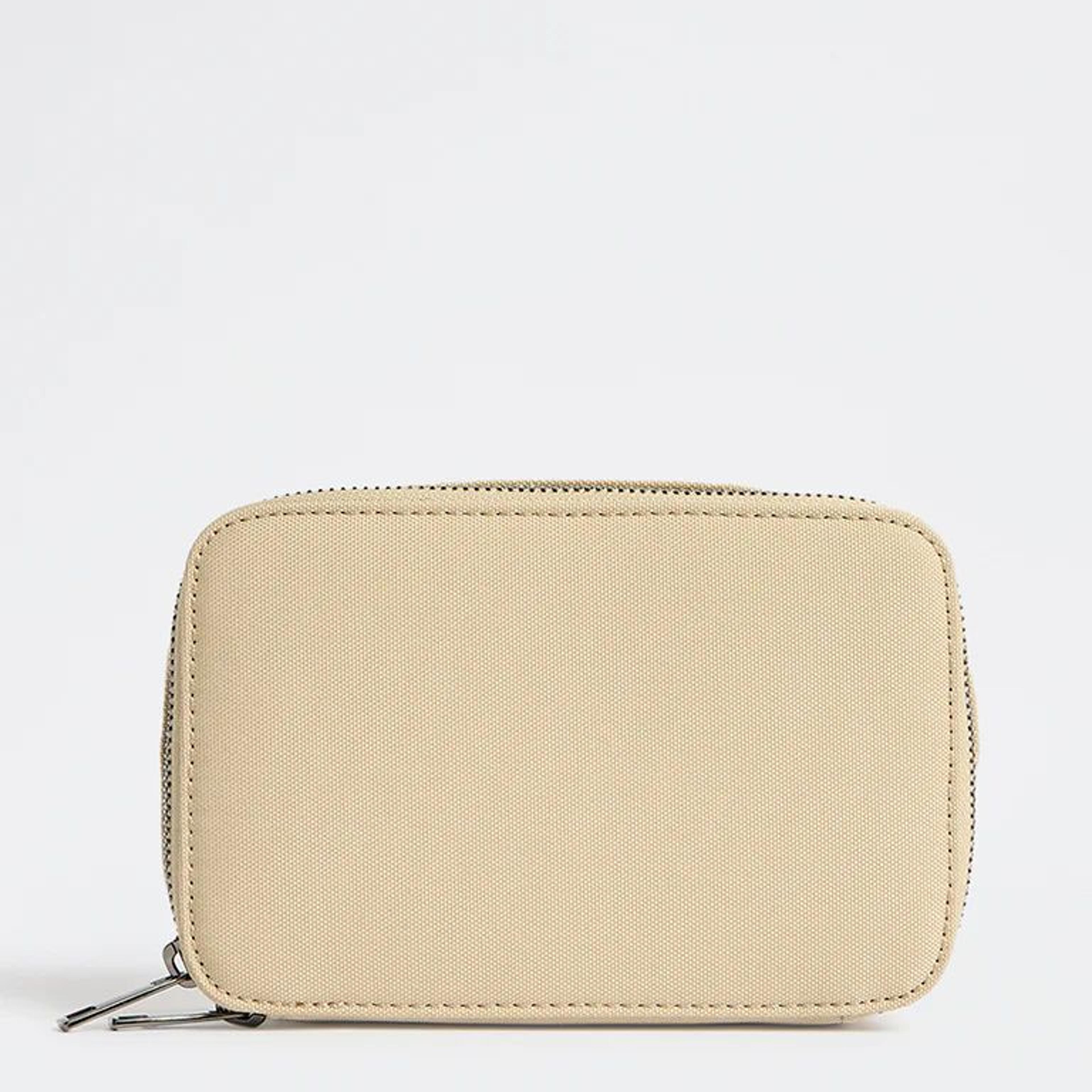 Westside Beige Textured Sling Bag
