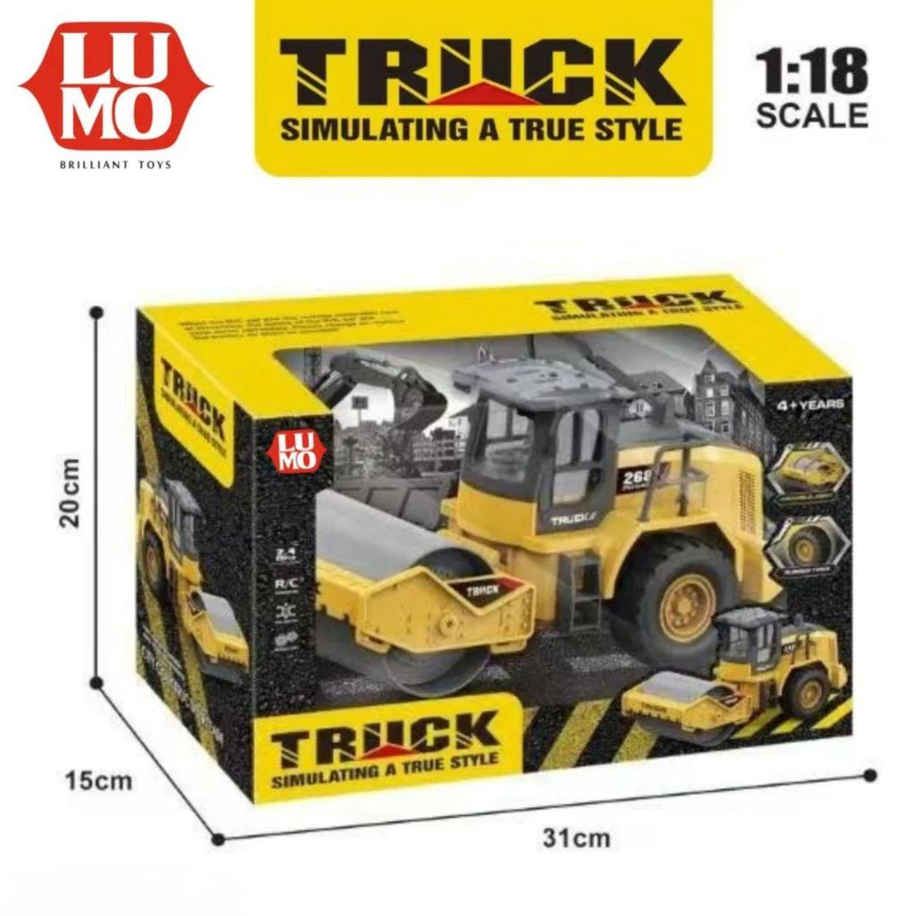 Remote Control Bulldozer for Kids (1:18 Scale) | Rechargeable RC Construction Vehicle — photo 3