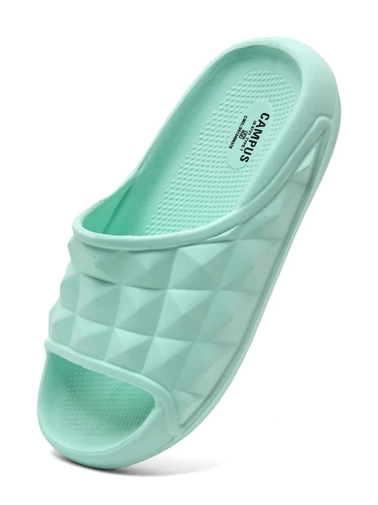 GCW-7006 Green Women's Slides — photo 3