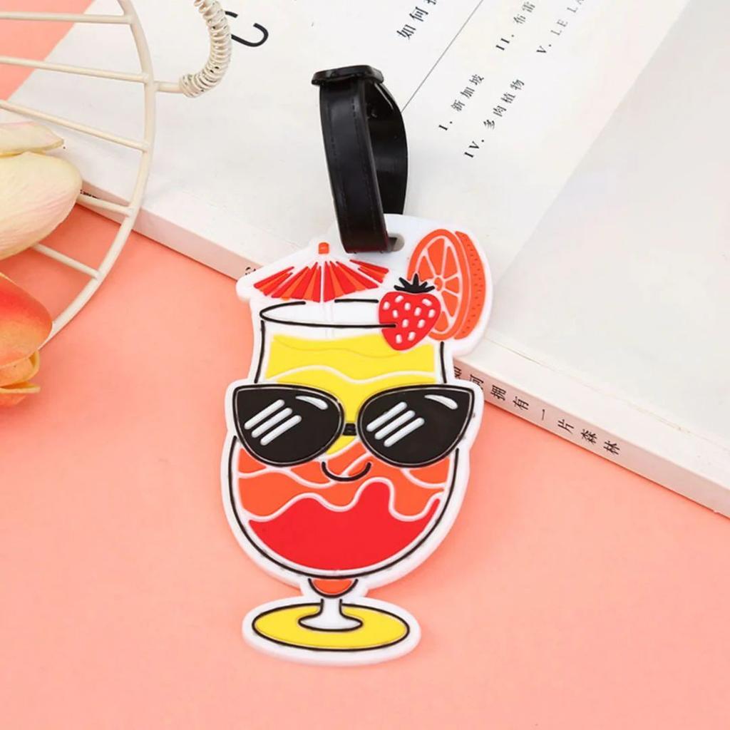 Holiday-Themed Luggage Tags – Fun Silicone Travel Bag Tags — photo 9
