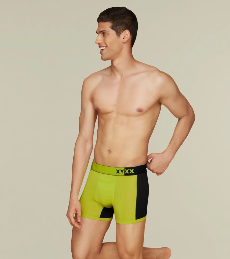 Dualist Modal Trunks Pack of 2 (Aqua Blue, Lime Yellow) — photo 5