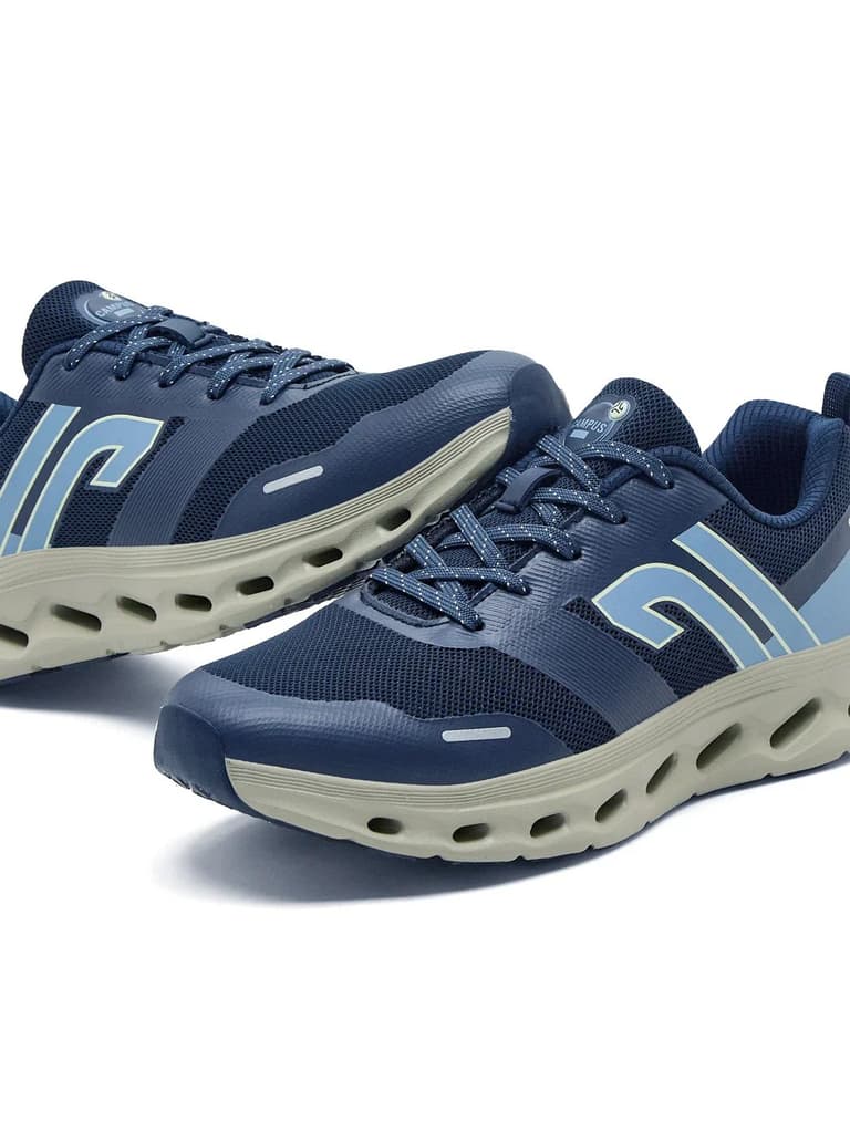 CHAZE Navy Men's Running Shoes — photo 7