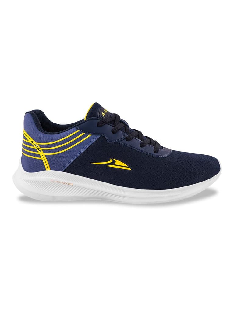 AGR-004 Navy Men's Sports Shoes — Navy / 6