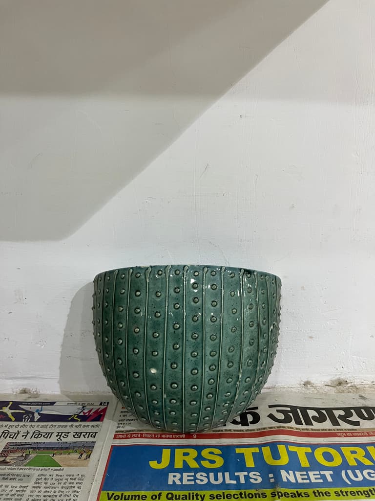 Green Dome Lamp | Lamp | Glass | Green
