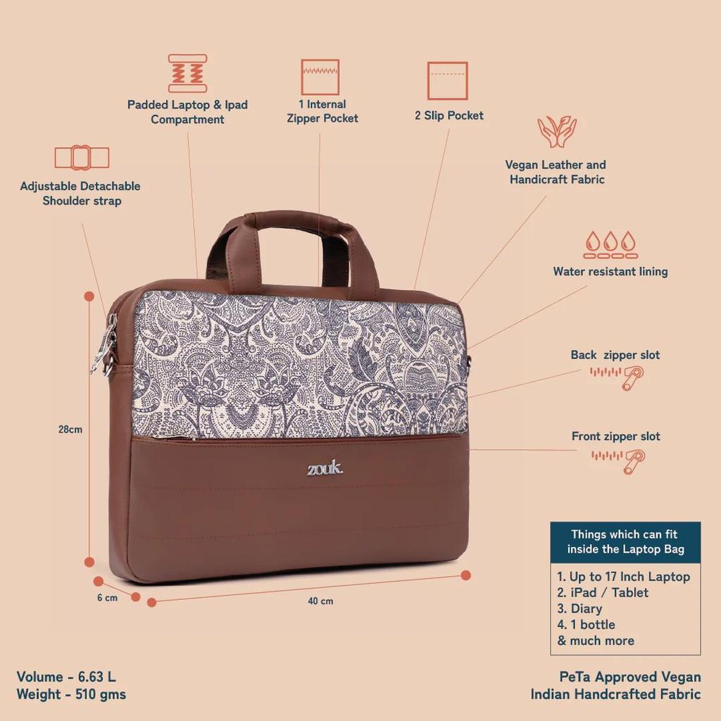 Arin Laptop Bag - Colaba Shirin — photo 5
