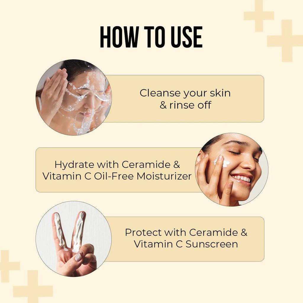 Ceramide & Vitamin C Moisturize & Protect Combo