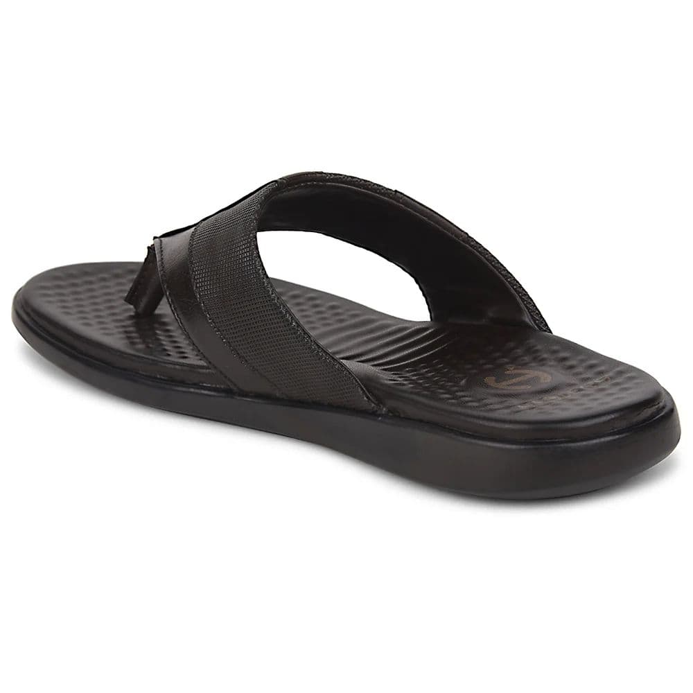 Healers Brown Casual Slipper For Men SOFTER-2 By Liberty — photo 4