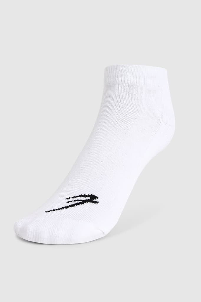 Classic Ankle Socks White/Black — Default Title