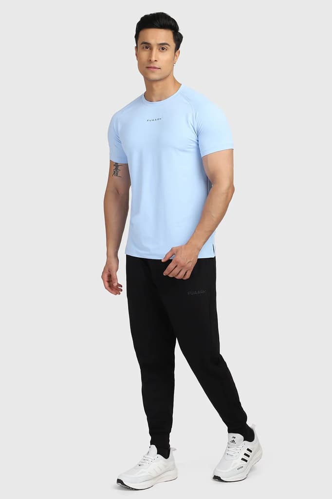 Sleek T-shirt Sky Blue — photo 2