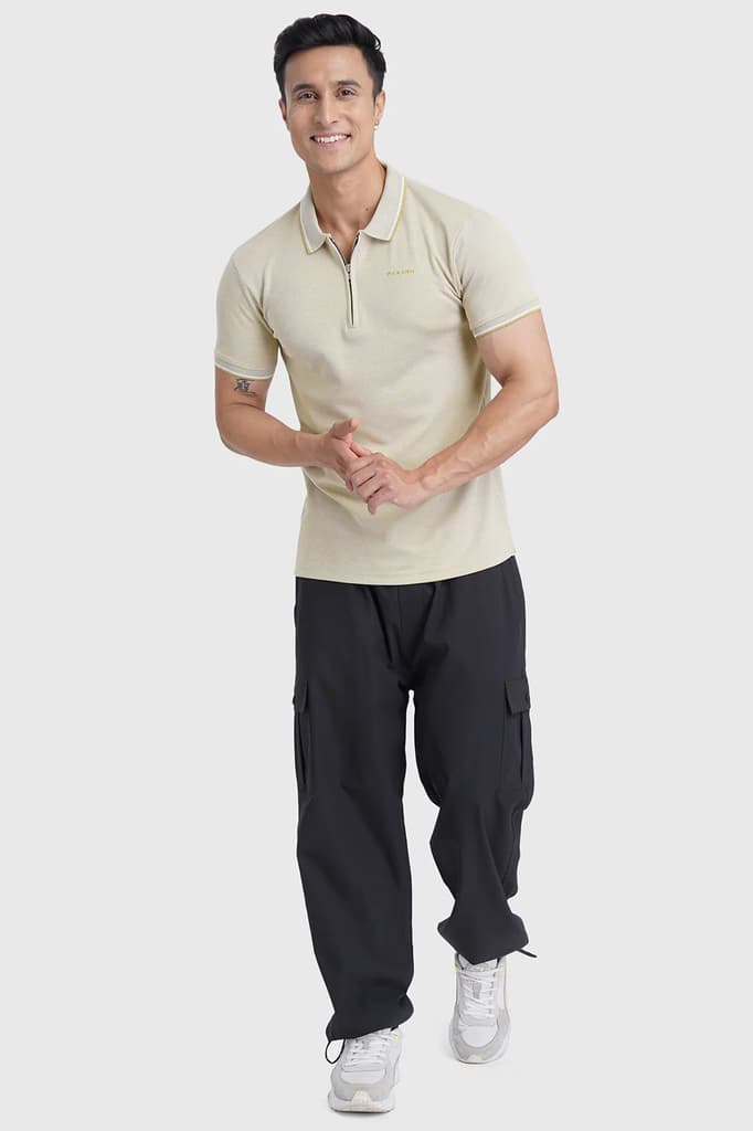 Heritage Polo T-shirt Beige — photo 5
