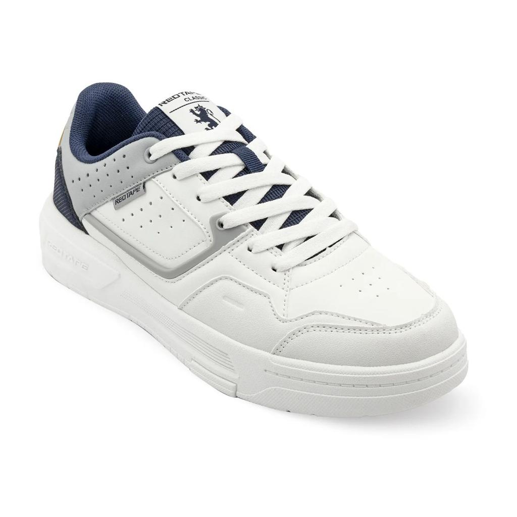 Sneakers for Men in White and Blue | Casual Shoes — 6 / White/Blue