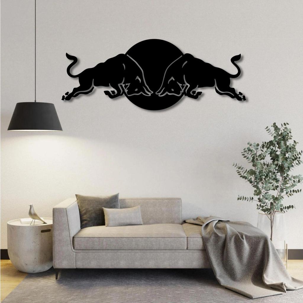 REDBULL F1 TEAM LOGO METAL WALL ART — photo 2