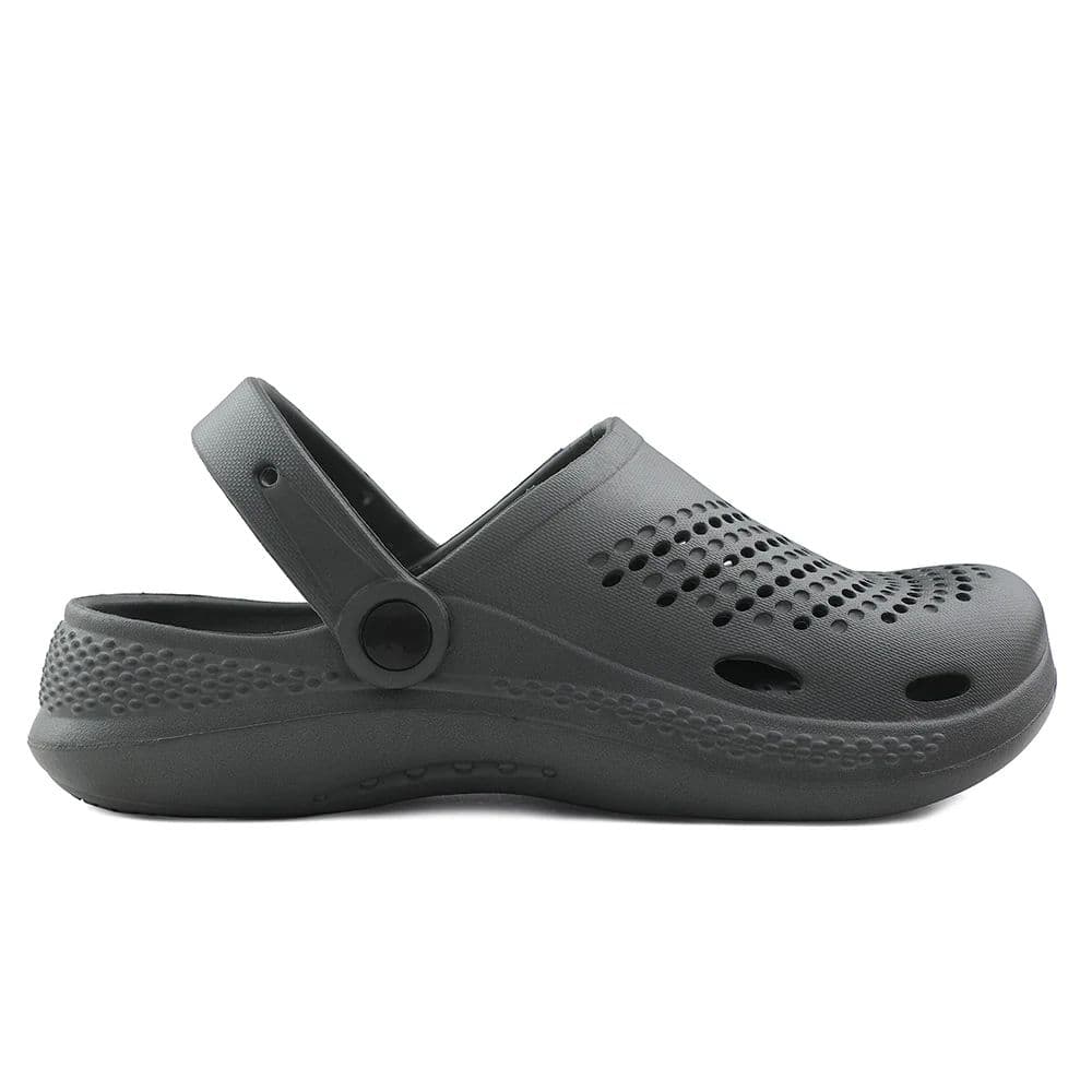 A-HA Grey Slingback Clogs For Men GMF-02E By Liberty — photo 2
