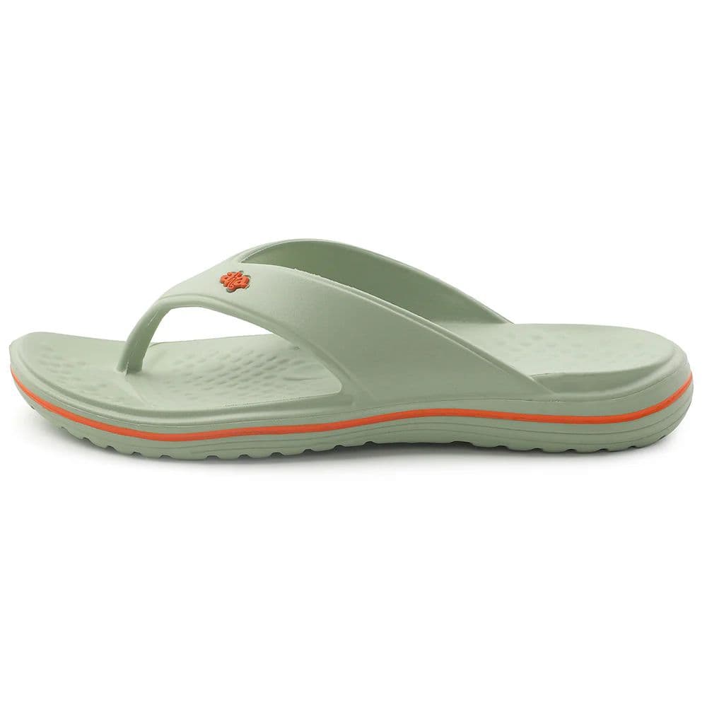 A-HA Casual Light Green Flip Flop For Men BEACHTIME By Liberty — photo 3