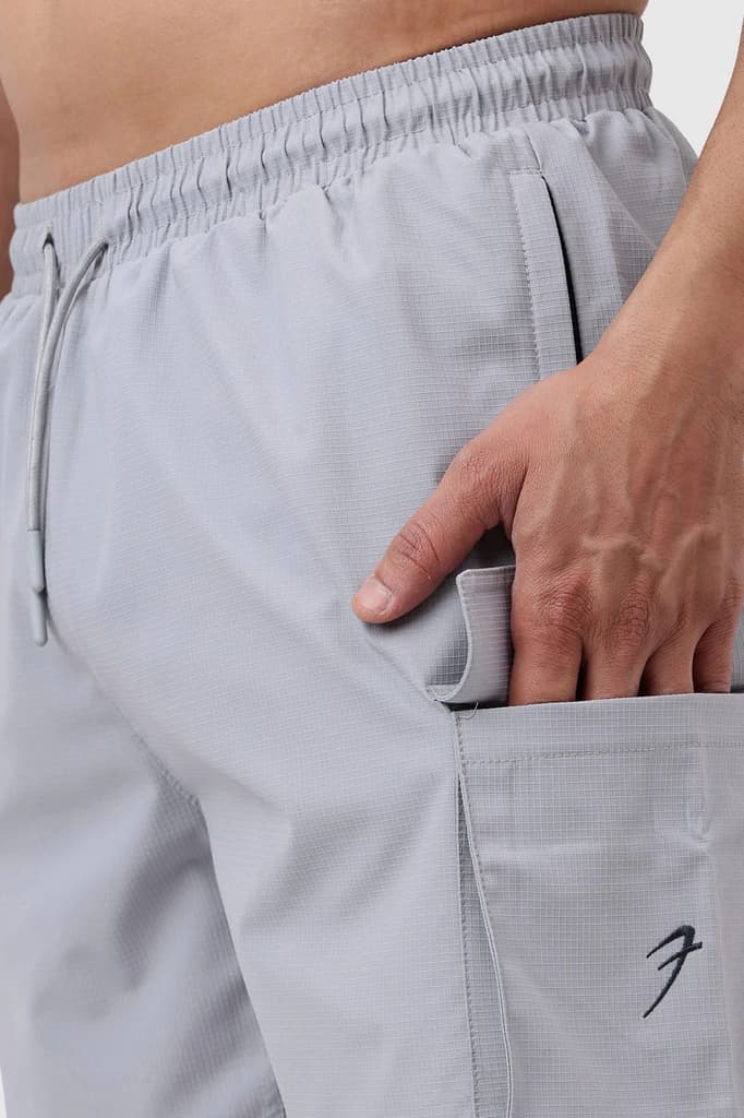 Delta Cargo Shorts Light Grey — photo 4