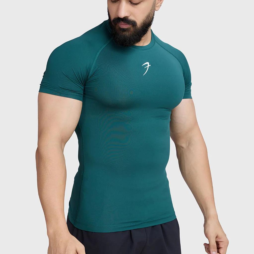 Compression T-shirt Emerald Green