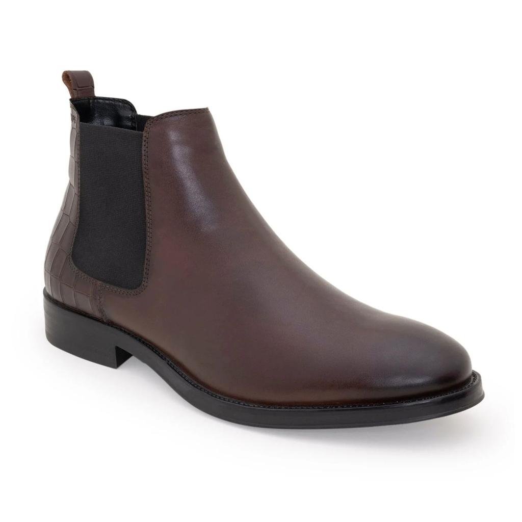 Chelsea Boots for Men in Burgundy | Formal High-Top Boots. — 6 / Burgundy
