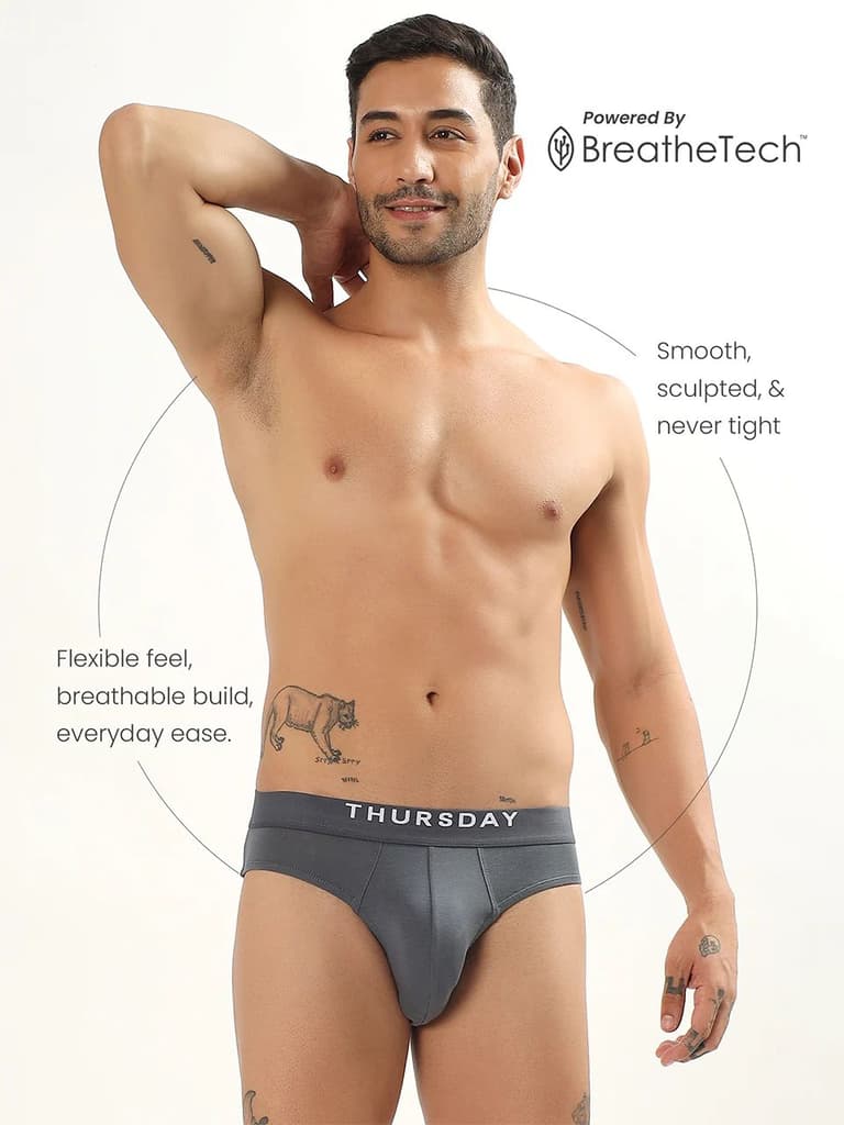 Everyday Expression | Men's Micro-Modal Briefs | Pack Of 7 — photo 7