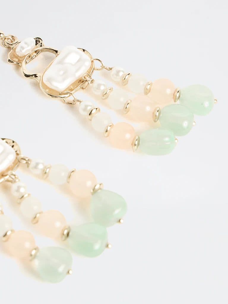 Westside Accessories Multicolour Statement Dangler Earrings — photo 2