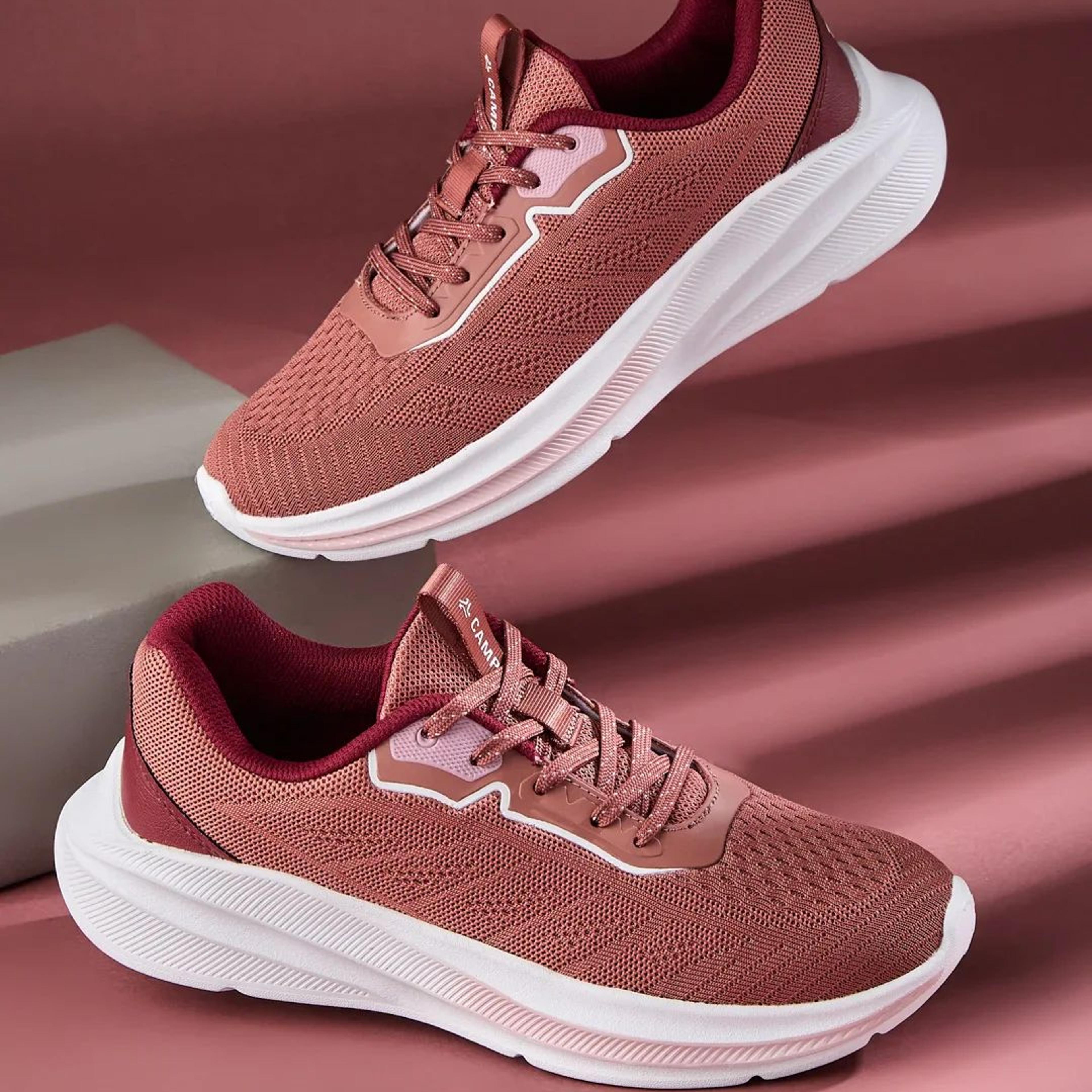 SPREE Red Women's Running Shoes