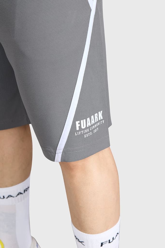Drip Oversized Shorts Dark Grey — photo 4