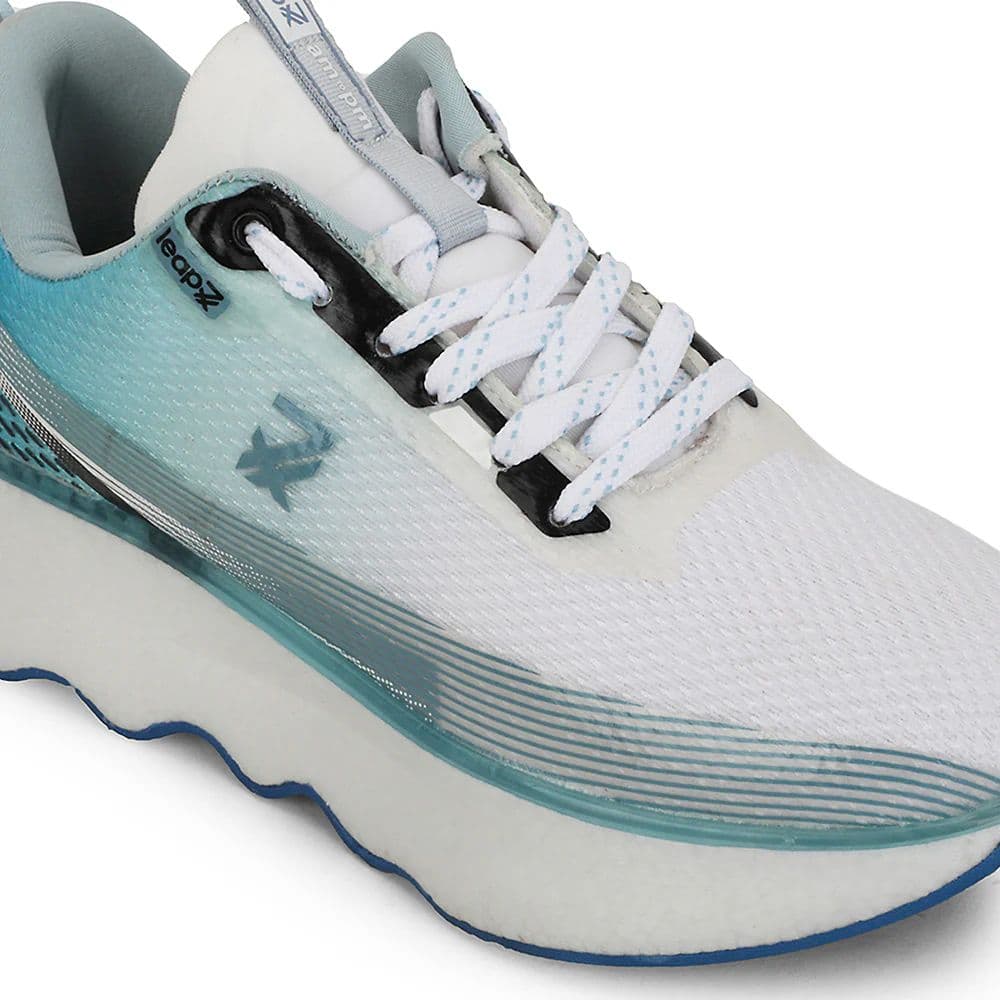 Leap7x Blue Sports Lacing Running Shoes For Men GHD-103 By Liberty — photo 4