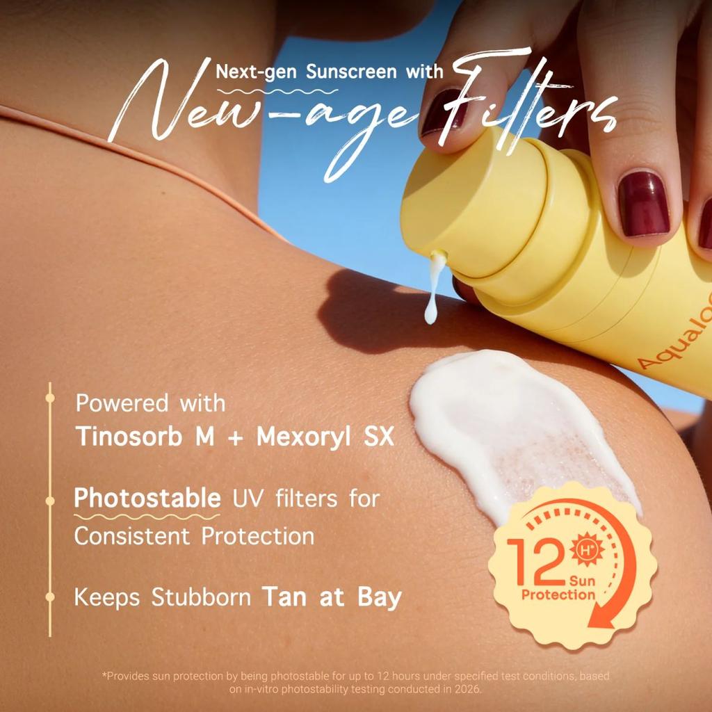 Glow+ Dewy Gel Sunscreen In-Vivo Tested SPF 50+ PA++++ with Papaya & Vitamin C - 50g